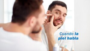 acné masculino