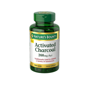 Nature's Bounty Carbón Activado (260 mg, 100 cápsulas)