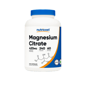 Nutricost Citrato de magnesio (240 cápsulas)