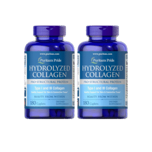 Puritan's Pride Colágeno Hidrolizado (180 cápsulas - pack de 2)